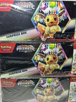 4x Lot - Sam’s Club Pokemon Prismatic Evolutions Surprise Box & Booster Bundle - Image 2
