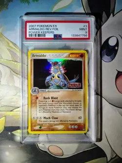 Armando EX Power Keepers Reverse Holo Stamped 3/108 PSA 9 Pokemon 2007 Mint - Image 1