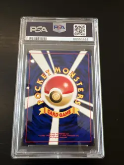 2000 Japanese Pokemon TCG Slowking Neo Holo PSA 9 Swirl - Image 2
