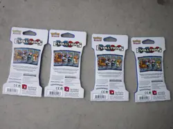 POKEMON XY EVOLUTIONS SLEEVED BOOSTER PACKS 4 CHARACTER SET BLISTER PACK 2016 - Image 4