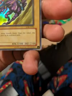 Yu-Gi-Oh! Gaia The Fierce Knight Lob-E004 1st Edition Near Mint - Image 5