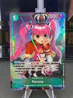 Perona OP09-034 One Piece TCG Illustration Box Vol. 4 Promo Foil - Image 1