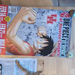 Bandai Namco One Piece CCG Monkey D. Luffy US Voyage Promo Full Art Holo P-055 - Image 3