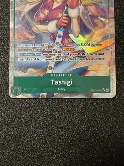 One Piece Eb03 Tashigi Alt Art SR Eb03-018 Near Mint English - Image 2