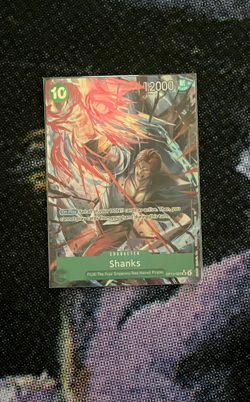 Shanks OP13-028 Super Rare Alternative Art One Piece CCG - Image 1