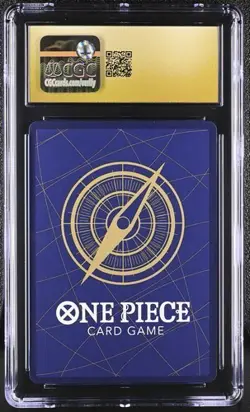 LOW POP CGC 10 Pristine Monkey D. Luffy P-108 V Jump Promo ONE PIECE Card Jpn - Image 2