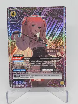 Union Arena Yuni [Parallel Rare R] Foil Goddess of Victory NIKKE UE14BT 027 NM - Image 1