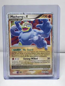 Pokemon TCG Machamp LV.X Holo Rare Card Stormfront 98/100 - Image 1