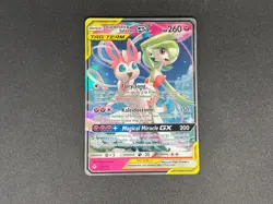 Gardevoir & Sylveon GX (130/214) Unbroken Bonds Tag Team Holo Pokemon Card! - Image 1