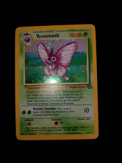 Pokemon Venomoth 13/64 Holo Rare Jungle Vintage 1999 WOTC Classic Card TCG - Image 4