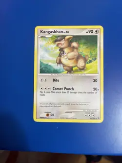 Pokemon Card Kangaskhan LV.28 Majestic Dawn 38/100 LP Non-Holo Uncommon TCG! - Image 1