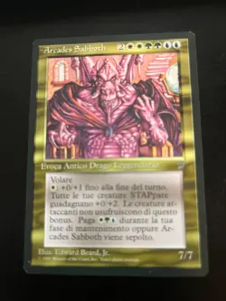 MTG ARCADES SABBOTH EXC IT_LG ITALIAN VINTAGE MAGIC - Image 1