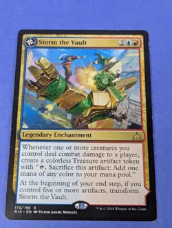 MTG Magic the Gathering: Rivals of Ixalan: Storm the Vault #173/196 Rare - LP - Image 1