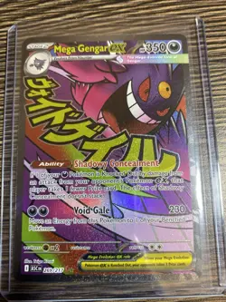 Mega Gengar Ex 269/217 Pokemon Ascended Heroes Mega Attack Rare Pack Fresh NM - Image 1