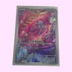 Pokemon Tinkatink Full Art Holo SV: Paldean Fates 216/193 Illustration Rare Card - Image 1