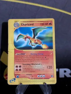 Charizard Non Holo E-Reader 40/165 Pokemon Expedition HP/DMG - Image 1