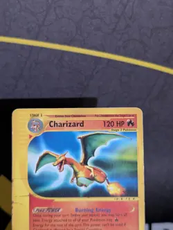 Charizard Non Holo E-Reader 40/165 Pokemon Expedition HP/DMG - Image 2