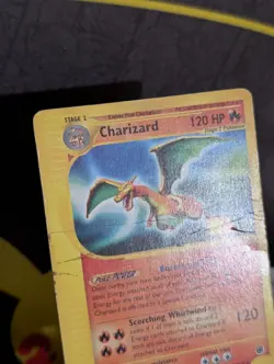 Charizard Non Holo E-Reader 40/165 Pokemon Expedition HP/DMG - Image 4