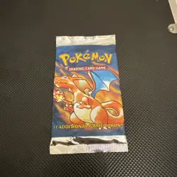 Pokemon 1999 Base Set Booster Pack Unlimited 4th Charizard 20.83g Vintage Sealed - Image 5