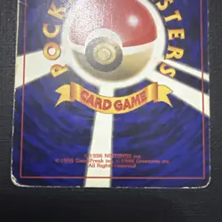 1996 Pokemon Japanese Clefairy Holo No. 035 - Image 4