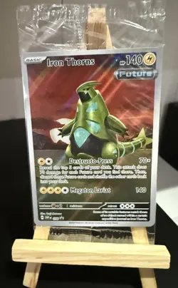 Pokemon TCG Iron Thorns SVP098 Holo – Black Star Promo – Sealed NM - Image 1