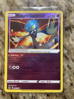 Radiant Gardevoir 069/196 | SWSH - Lost Origin | Ultra Rare | Pokemon NM - Image 1
