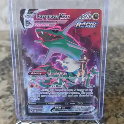 Pokemon Rayquaza VMAX TG20/TG30 Swsh12 Silver Tempest Ultra Rare Holo English - Image 1