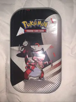 Pokemon TCG Black Bolt White Flare Unova Mini Tin- Krookodile & Excadrill SEALED - Image 1
