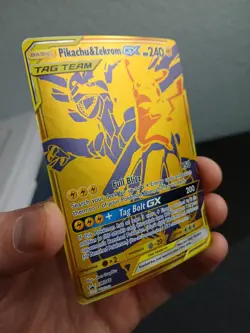 Pokemon TCG Pikachu & Zekrom GX SM248 Sun & Moon Black Star Promo MINT - Image 3