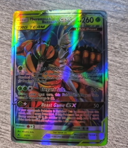 Pheromosa & Buzzwole GX 1/214 TAG TEAM Pokemon Unbroken Bonds - Image 1