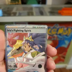 Iris's Fighting Spirit 292/217 SIR Ascended Heroes Pokemon MINT 💎 - Image 3
