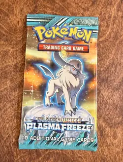 Pokemon Black & White Plasma Freeze Factory Sealed Booster Pack ~ RARE ABSOL ART - Image 1