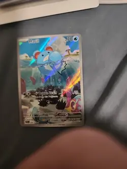 Pokemon TCG Marill Full Art 204/193 Paldea Evolved NM Foil - Image 1
