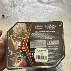 Pokemon TCG BOLTUND V Shining Fates Factory Sealed Booster Tin Box Shiny Vault - Image 2