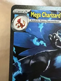 Mega Charizard X EX 125/094 SIR Phantasmal Flames Pokemon Secret Rare Holofoil - Image 3