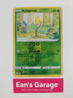 Bellsprout Pokemon 001/163 Battle Styles Sword and Shield Reverse Holo - MN - Image 1