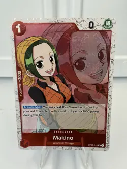 2024 One Piece PRB-01 English Makino Jolly Roger OP02-015 NM - Image 1