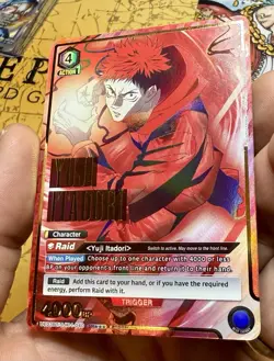 Union Arena Yuji Itadori 040 (SR***) UE03BT/JJK-1-040 Jujutsu Kaisen 3 STAR - Image 4