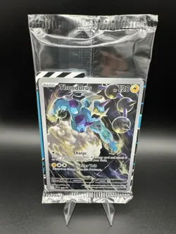 Pokemon Black Bolt Thundurus SVP 209 ETB Promo Card Sealed ENGLISH - Image 1
