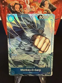 Monkey.D.Garp Alt Art OP12-056 SR Legacy of the Master One Piece Card Game - Image 1