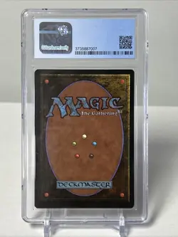 MTG Revised Demonic Tutor CGC 9 Mint Magic Card 1994 - Image 2