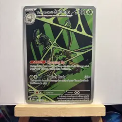 Pokemon TCG Team Rockets Spidops Illustration Rare Card 187/182 Destined Rivals - Image 1