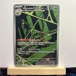 Pokemon TCG Team Rockets Spidops Illustration Rare Card 187/182 Destined Rivals - Image 2