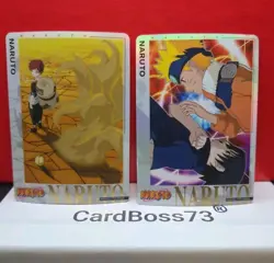 Naruto Kayou English , 2 Poster Cards , Free Shipping. ( #45) - Image 1
