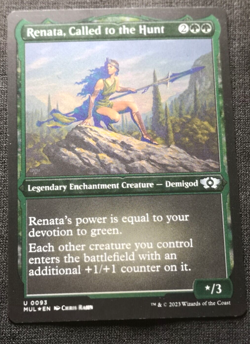 Renata, Called To The Hunt - Etched Foil - Multiverse Legends - NM - EN - 0093 - Image 1