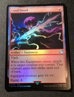 Coral Sword - Foil - FIN - NM - EN - 0134 - Image 1
