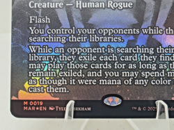 Magic The Gathering - Spider-Man - Opposition Agent (Borderless) MAR M 0019 Foil - Image 5