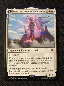 MTG Ojer Taq, Deepest Foundation (LCI) NM 0026 FREE SHIPPING! - Image 1