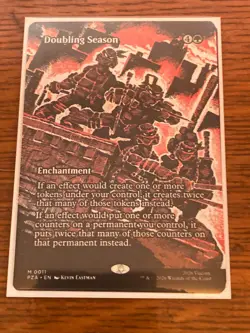 Doubling Season - Borderless Teenage Mutant Ninja Turtles - Magic The Gathering - Image 1