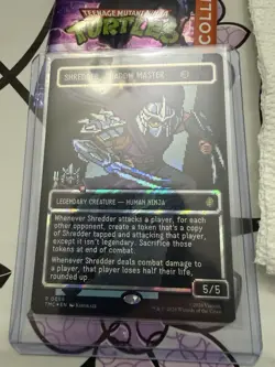 Magic the Gathering Shredder, Shadow Master (Borderless) (Surge Foil) - Image 2